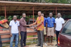 West District Assembly Donated Dual Desks to Kings Technical Vocational Institute- Gomoa Mprumem